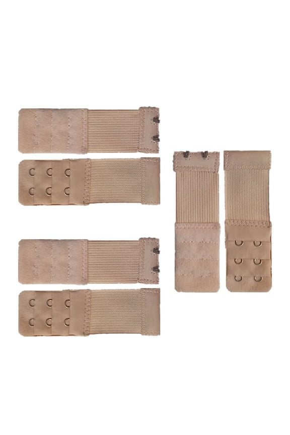 Bra Extension Buckle Polyester 6Pcs 3In