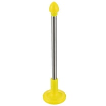 Worgeous Golf Alignment Rod with Magnetic Base for Club Direction Control Fibreglass Yellow Adjustable Design 2 Section