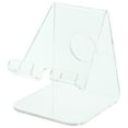 thumbnail image 1 of SWETRACE Acrylic Phone Stand Transparent 1Pack 3.73X3.54X3.14in, 1 of 11