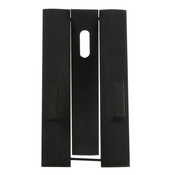 SWETRACE Hand Fan Stand Wooden Black for Office 1Pack 5.5x3x1.6in