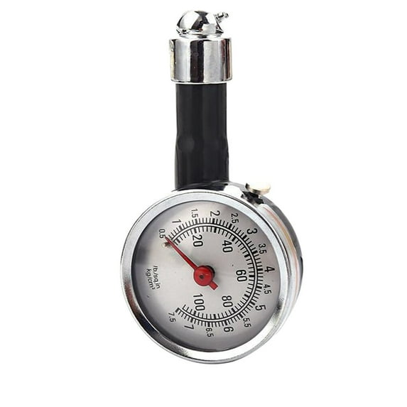 Ortofally Mechanical Gauge Tire Pressure Gauge Meter Tire Pressure Pointer 0.5 - 7.5 LBS for Car Automobile Truck Motorcycle