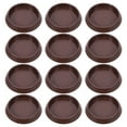 thumbnail image 1 of Ortofally Round Furniture Castor Cup Set: 12pcs Non Skid Wheel Caster Cups Furniture Pad Floor Protectors Caster Cups, 1 of 10