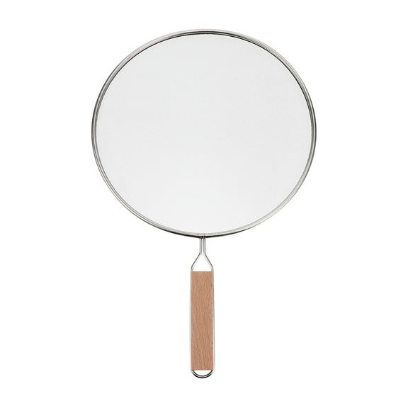 Masteelf 36X21X05Inch 1Pack Frying Splatter Screen Stainless Steel Anti-scald Handle For Kitchen Tool