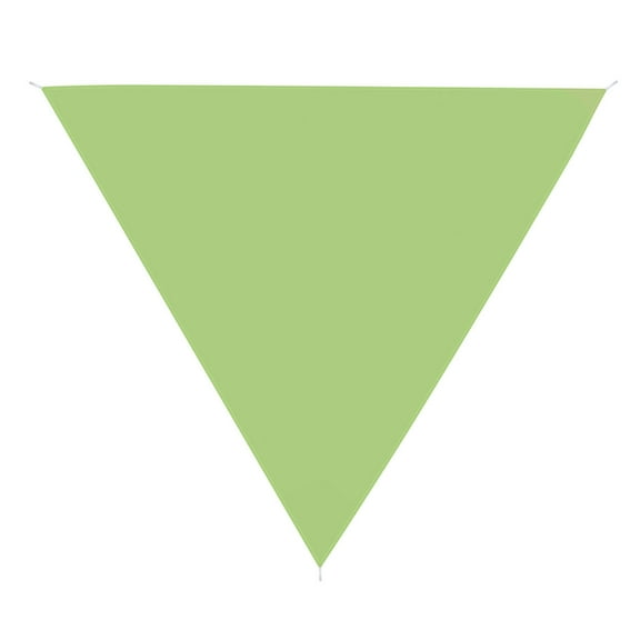 Ortofally Triangle Sun Shade Sail Canopy UV Block for Patios Outdoor Backyard Garden Deck ( Green )