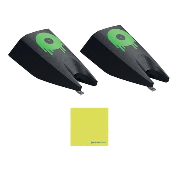 Ortofon Stylus CC MKII Mix - 2X Ortofon Replacement Stylus Bundle with Liquid...