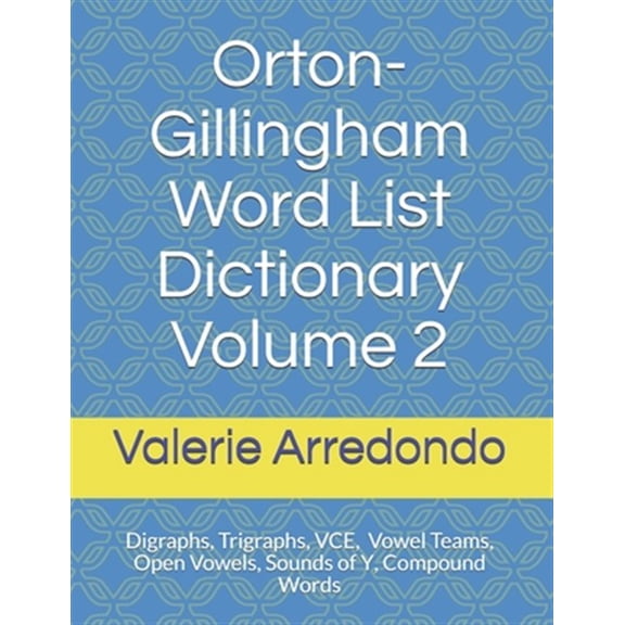 Pre-Owned Orton-Gillingham Word List Dictionary Volume 2