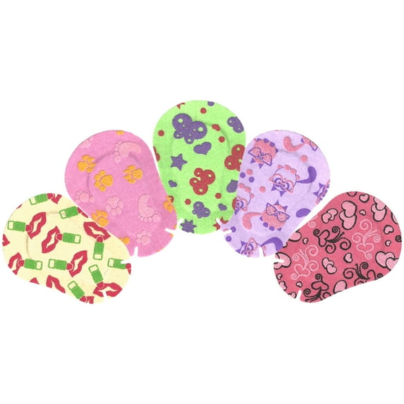 Ortopad Soft Bamboo Girls Eye Patches - Junior Size (50/Box)