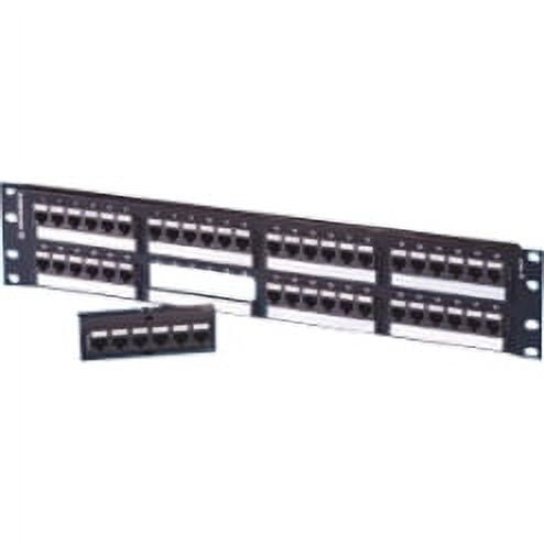 Ortronics 48 Port TechChoice Patch Panel Cat6 SP6U48