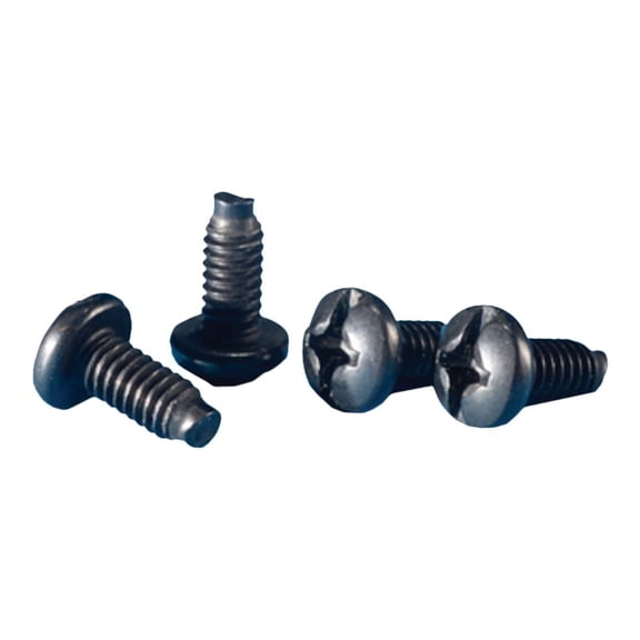 Ortronics Panel Mounting Screws - Rack screws - black