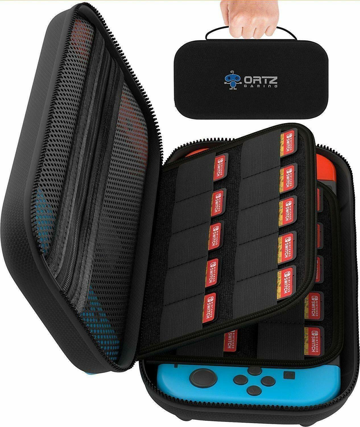 Ortz Carry Case for Nintendo Switch [Stores 29 Games] Protective