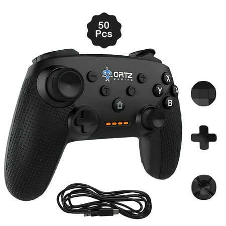 Ortz Switch Controller Wireless - 50 Pack - Enhanced Gaming Experience with Smooth Controls - Precise and Reliable Performance for Multiplayer Sessions and Tournaments