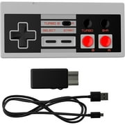 Ortz Wireless NES Classic Controller for Nintendo Mini Edition Console [TURBO EDITION] 10ft