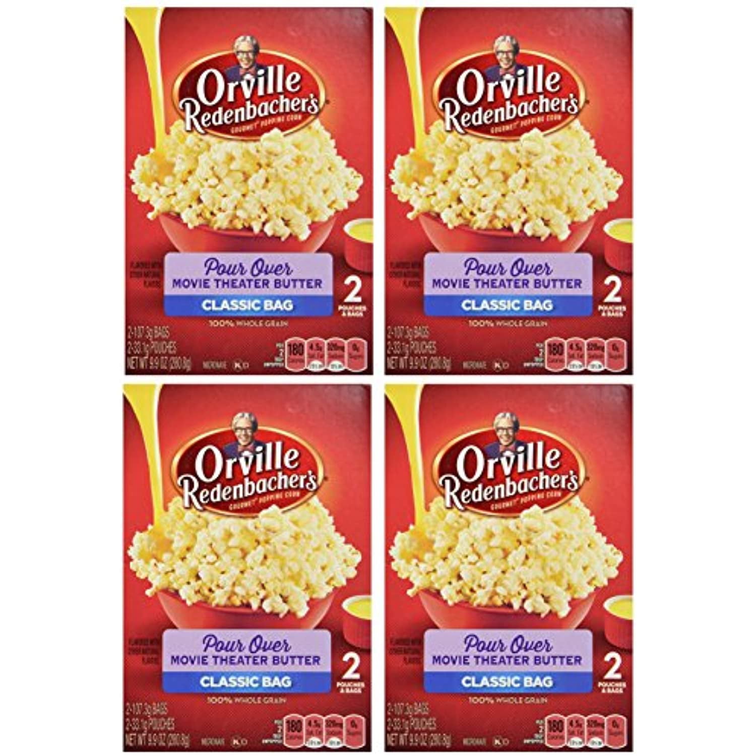 Orville Redenbacher, Pour Over Movie Theater Butter Popcorn, 9.9Oz Box (Pack ...