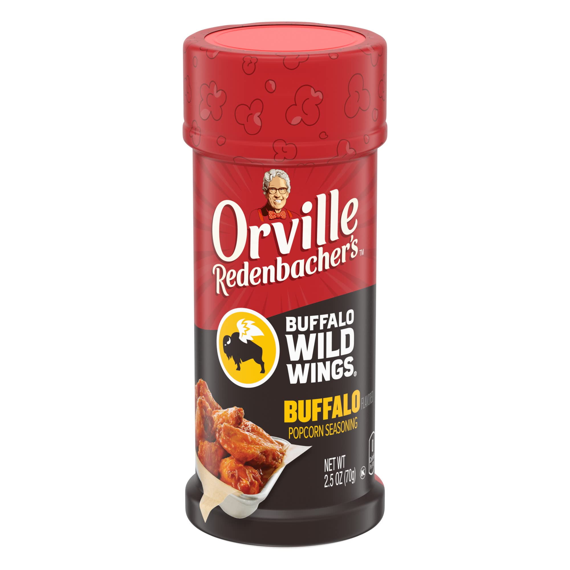 Orville Redenbacher,S Buffalo Wild Wings Buffalo Sauce Flavored Popcorn Seasoning, 2.5 Oz.
