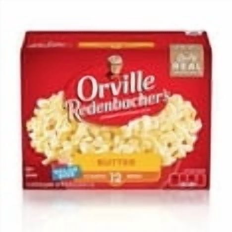 Orville Redenbacher's Butter Microwave Popcorn, 3.29 oz, 12 Count-Pack of 4