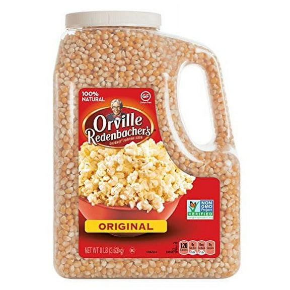 Orville Redenbacher's Gourmet Popcorn Kernels, Original Yellow, 8 lb