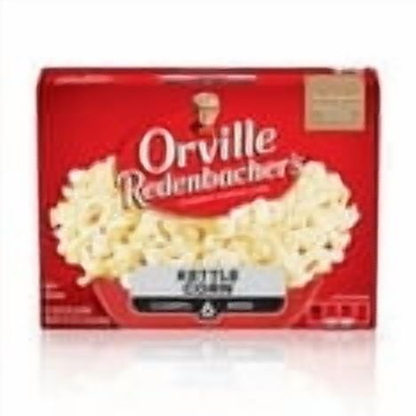 Orville Redenbacher's Kettle Corn Microwave Popcorn, 3.29 oz, 6 Count-Pack of 2
