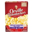 thumbnail image 1 of Orville Redenbacher’s Microwave Popcorn, Movie Theater Butter Flavor, 3g Fiber Per Serving, 3 oz., 6-Count, 1 of 1