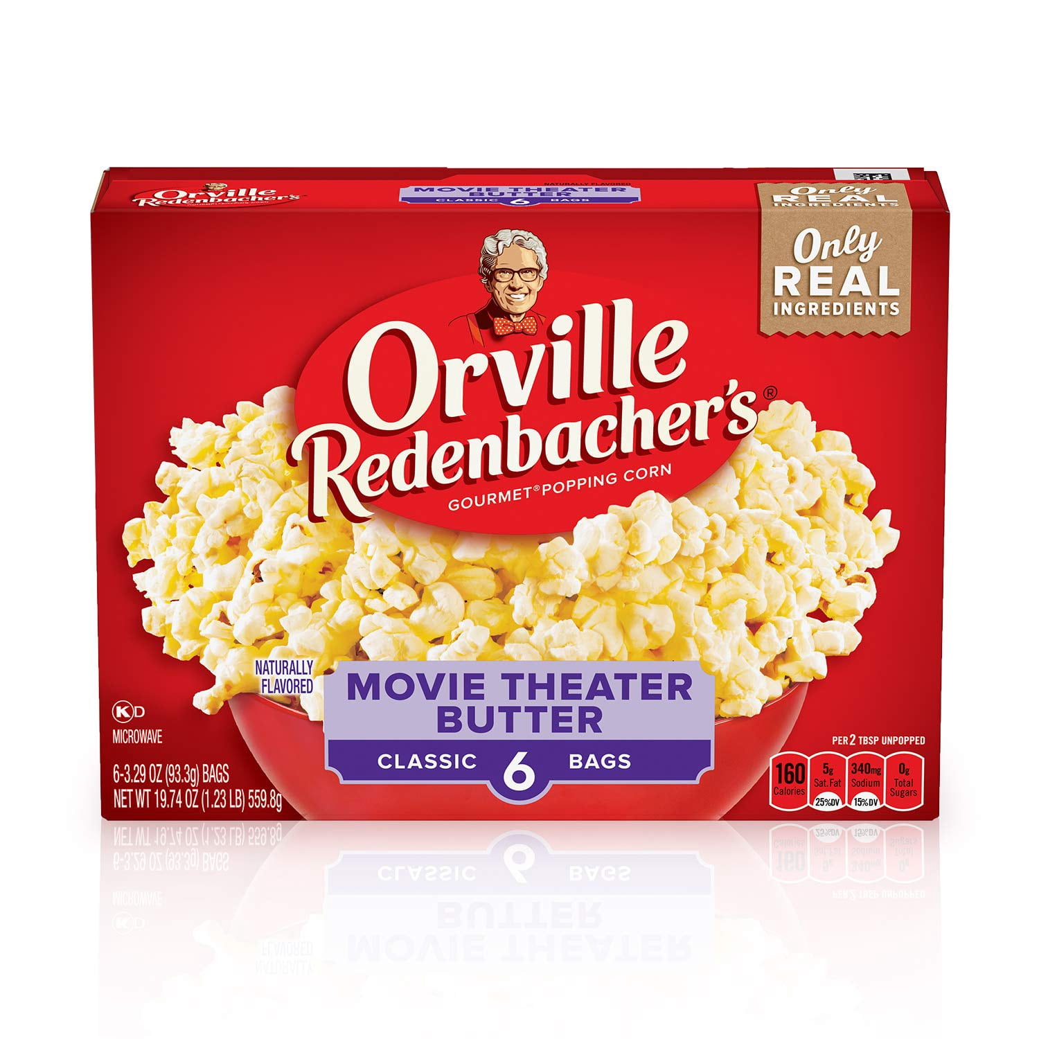 Orville Redenbacher’s Movie Theater Butter Flavored Microwave Popcorn