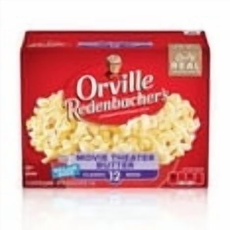 Orville Redenbacher's Movie Theater Butter Microwave Popcorn, 3.29 oz, 12 Count-Pack of 4