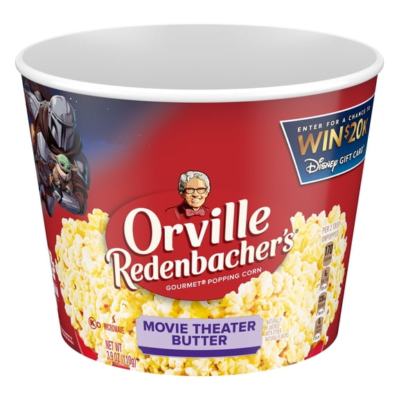 Orville Redenbacher's Movie Theater Butter Popcorn Tub, 3.9 oz.