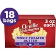 thumbnail interactive-video image 1 of Orville Redenbacher’s Microwave Popcorn, Movie Theater Butter Flavor, 3 oz., 18-Count, 1 of 10
