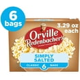 thumbnail image 1 of Orville Redenbacher’s Microwave Popcorn, Naturals Simply Salted Popcorn, Movie Night Supplies, 3.3 oz., 6-Count, 1 of 9