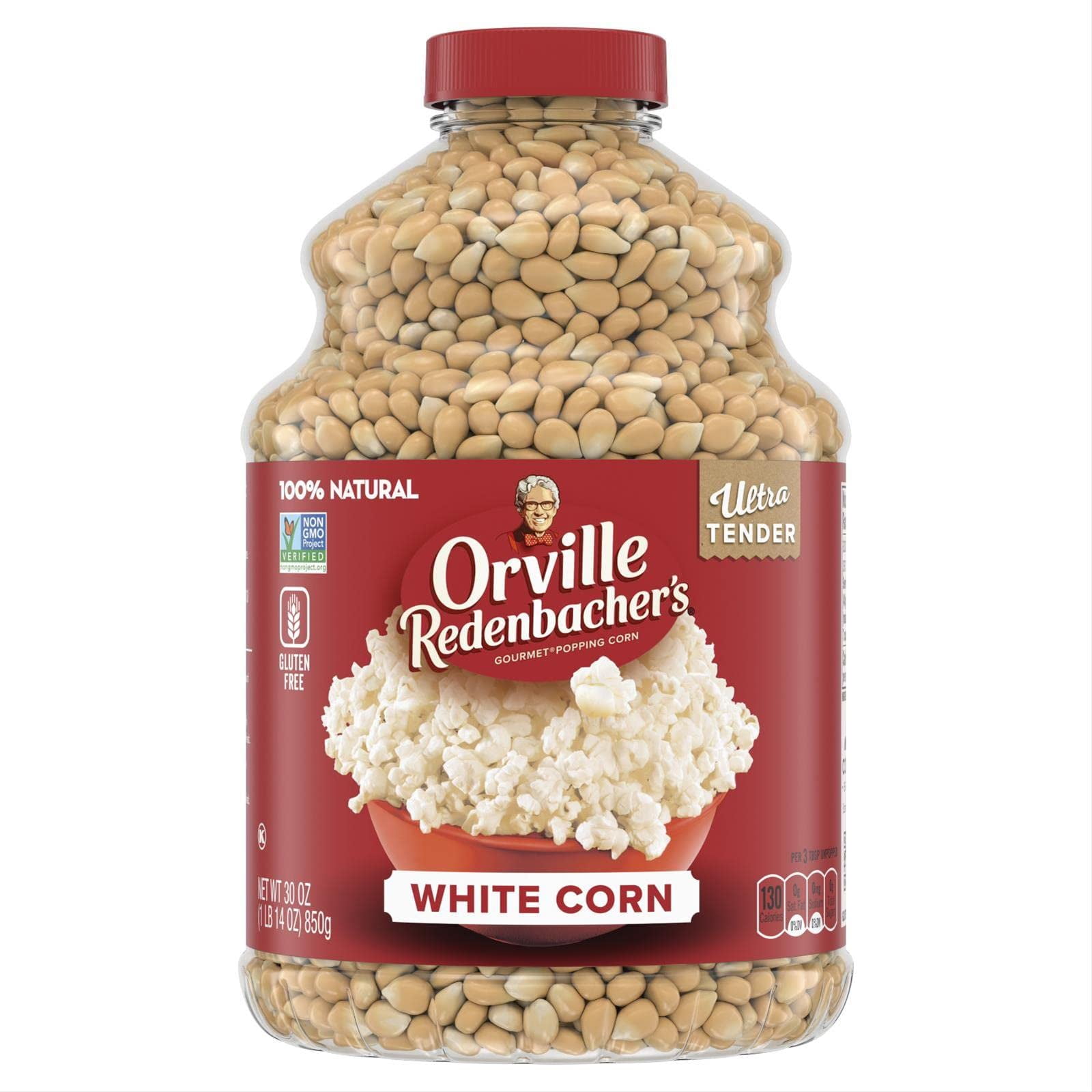 Orville Redenbacher's Original Gourmet CM31&nbsp;White Popcorn Kernels, 30 oz