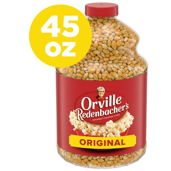 Orville Redenbacher's Popcorn Kernels, White Corn, Movie Night Supplies, 45 oz.