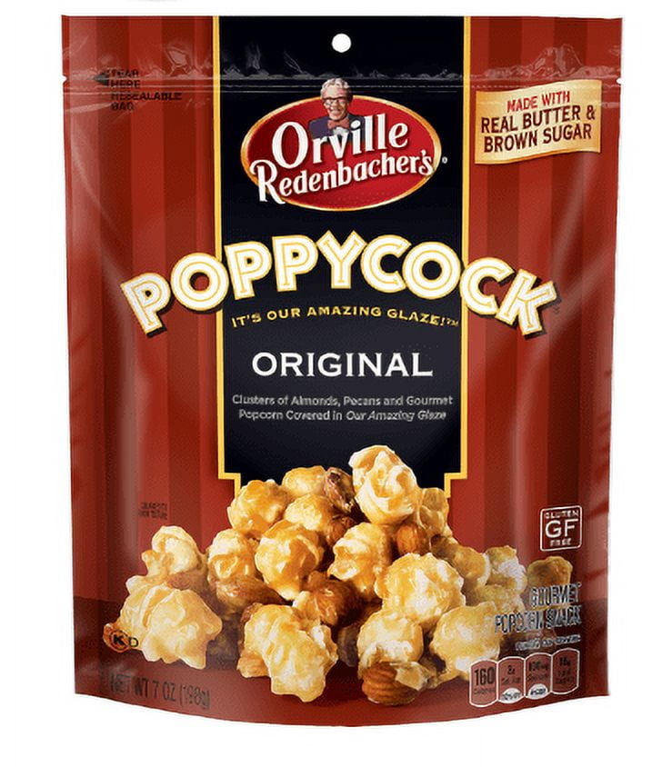 Orville Redenbacher's Poppycock Original Gourmet Popcorn 7 oz (Pack of 2)