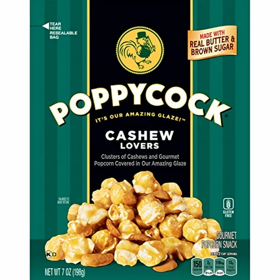 Orville Redenbacher's Poppycock Popcorn Cashew Lovers (Pack of 5)