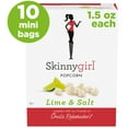 thumbnail image 1 of Orville Redenbacher’s Skinnygirl Microwave Popcorn, Lime and Salt Popcorn Mini Bags, 1.5 oz., 10-Count, 1 of 9