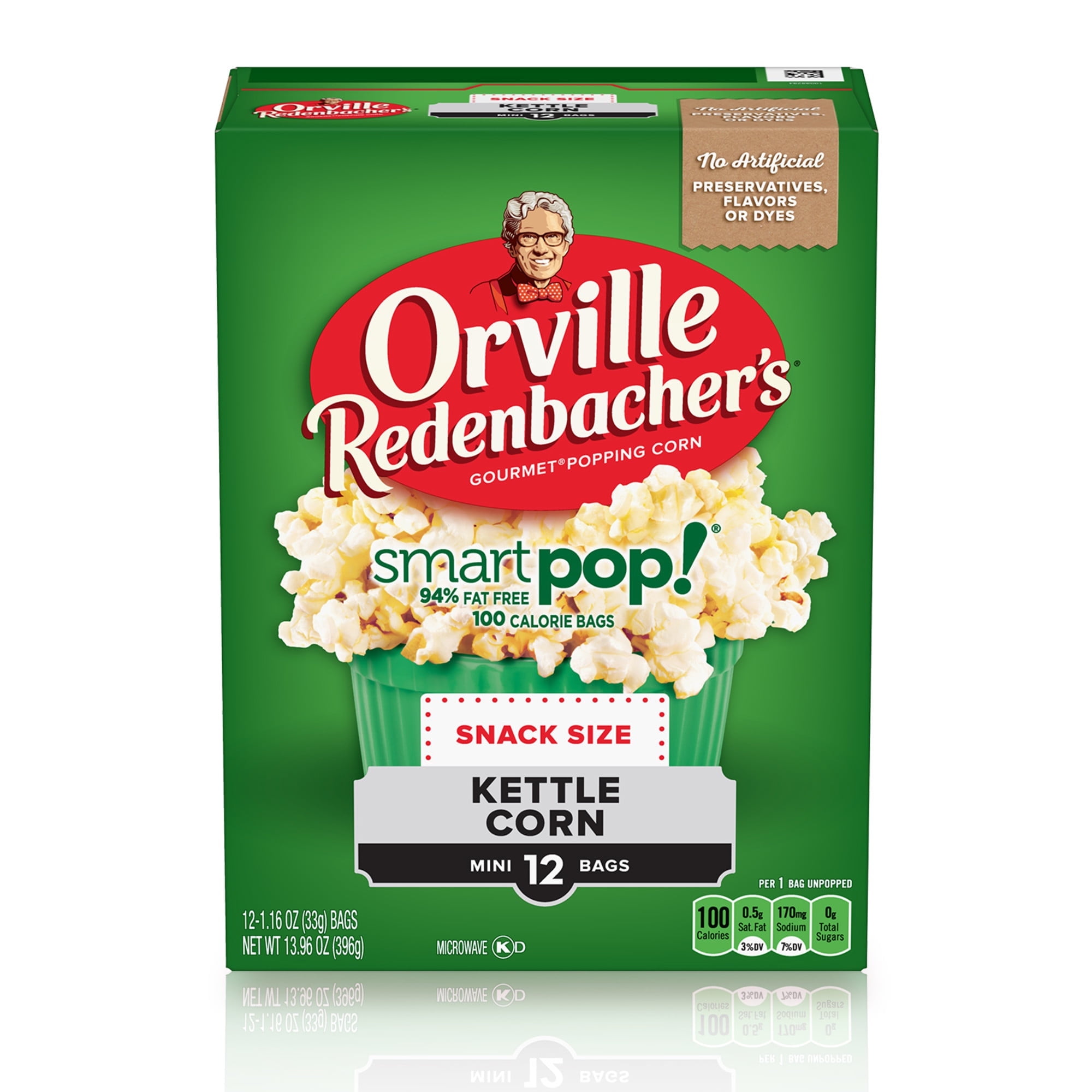 Orville Redenbacher's SmartPop! Kettle Corn Microwave Popcorn, Mini