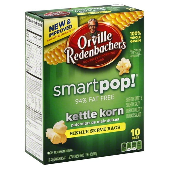 Orville Redenbacher's SmartPop Kettle Korn Popcorn 1.16 Oz, 10 Ct
