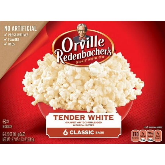 Orville Redenbacher's Tender White Microwave Popcorn