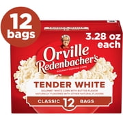 Orville Redenbacher’s Microwave Popcorn Value Size, White Corn, 3.28 oz., 12-Count