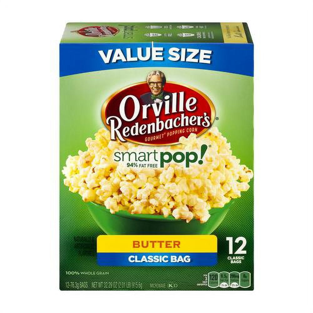 Orville Redenbacher's Popcorn – Sucré et salé prêt à manger (lot de 12 avec  un total de 12 sachets de 220 g) : : Épicerie et Cuisine  gastronomique