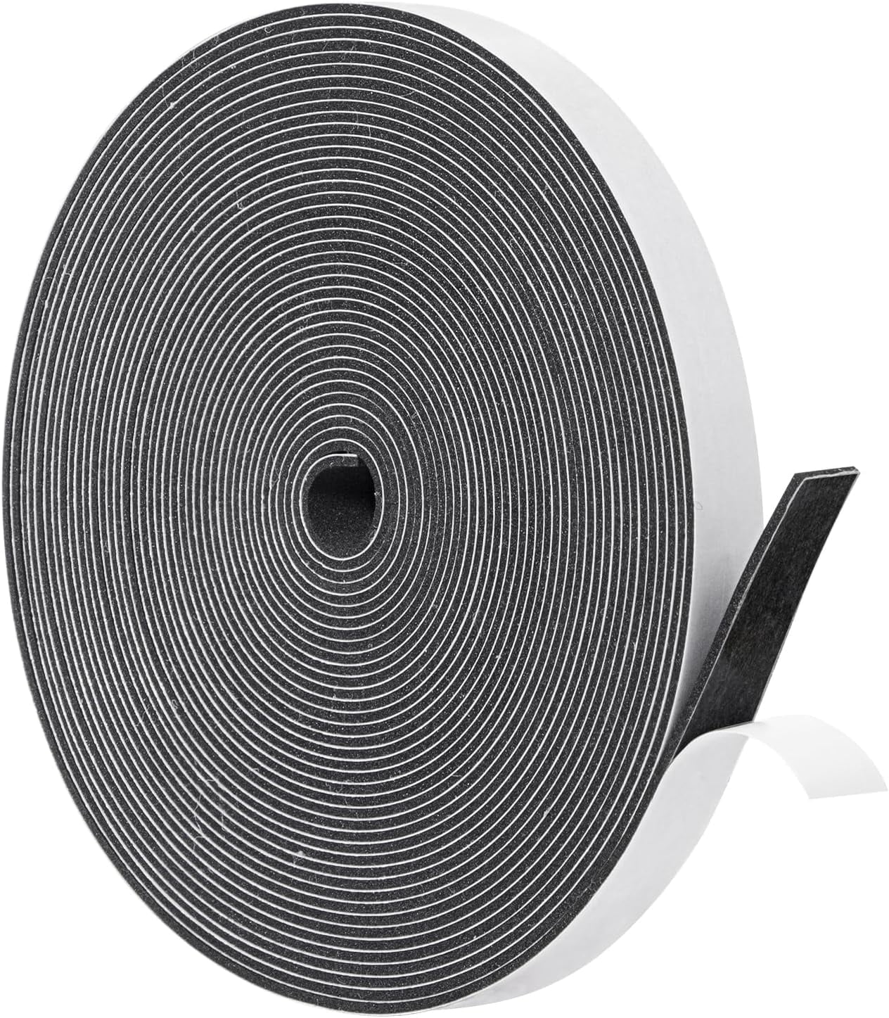 Orvion High Density Foam Tape Neoprene Weather Stripping 1/16 Inch