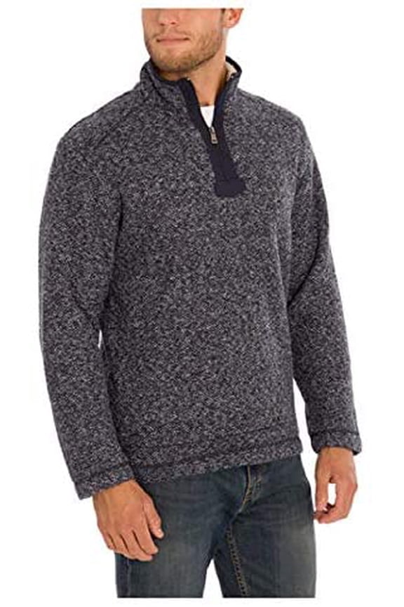 Brighton Men's Sherpa Lined 1/4 Zip Pullover