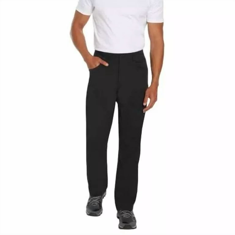 Orvis Men's Fleece Lined Stretch Fabric Pant, Black, 30x34