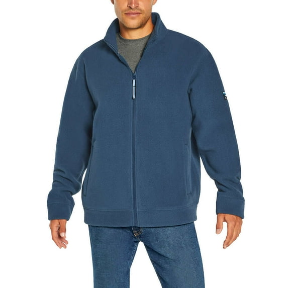Orvis Men’s Full Zip Fleece Jacket, Blue XL