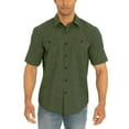 thumbnail image 1 of Orvis Men's Short Sleeve Woven Shirt Olive, 1 of 7