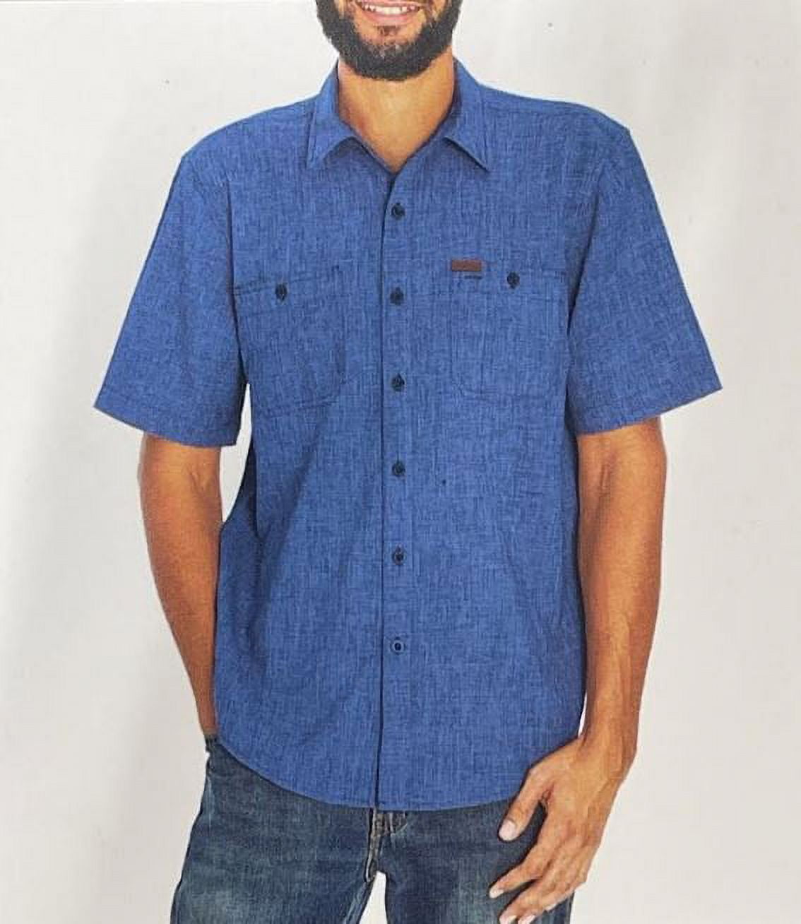 Orvis men's short sales sleeve woven tech shirt