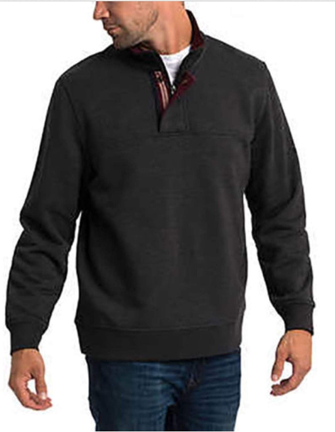 Orvis Men's Signature Fleece Pullover Dark Charcoal, XXL