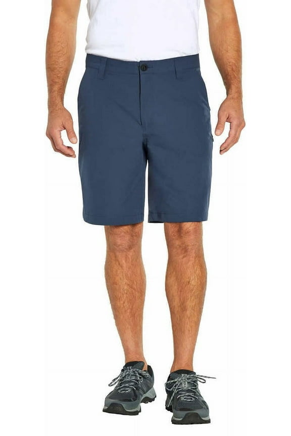 Mens Lightweight Tech Short (US, Waist, 32, Regular, Blue)