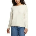 thumbnail image 1 of Orvis Women’s Boatneck Chenille Sweater – Soft Textured Knit Cozy Pullover – Midweight (Ivory/X-Small), 1 of 5