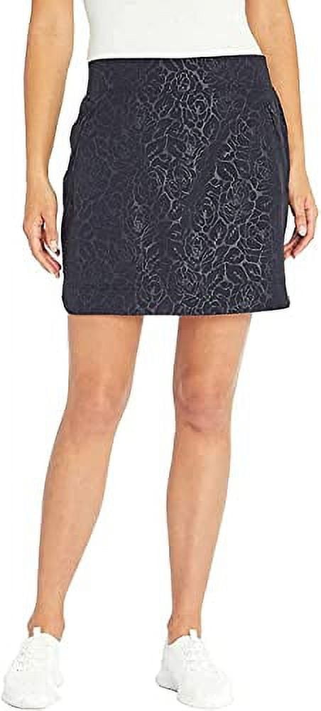 Orvis Women's Embossed Pull-On Travel Skort (Black