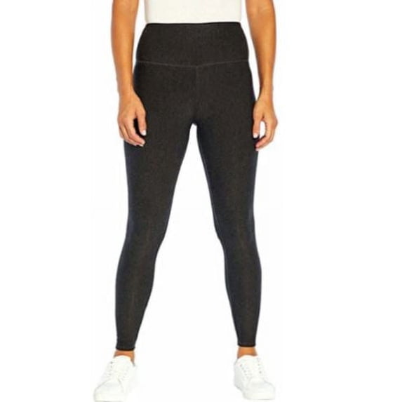 Orvis Women's High Rise Butter Soft Fleece Lined Leggings, Heather Charcoal XS