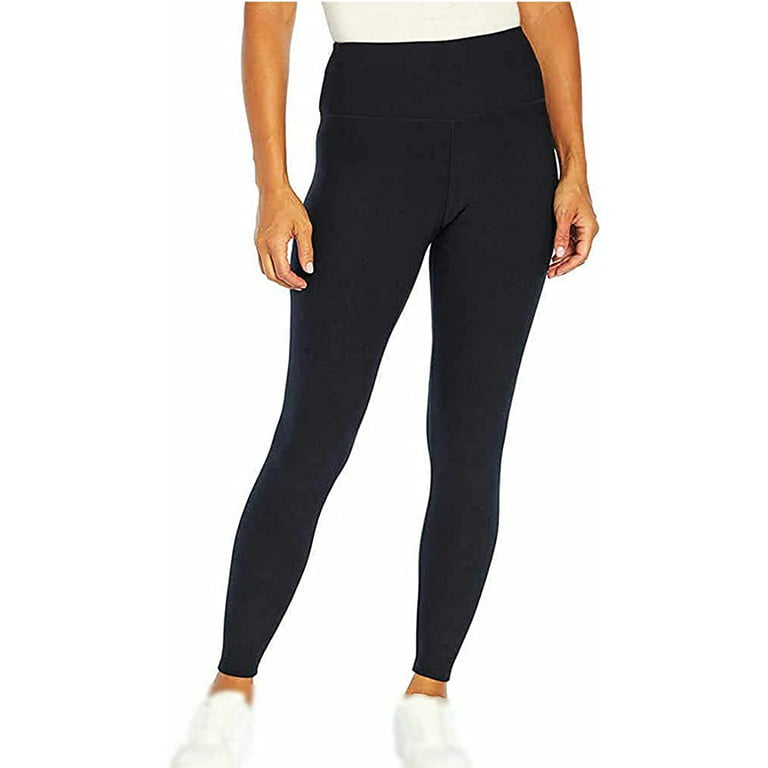 Orvis Women's Midweight High Rise Fleeced Lined Legging (Black, X-Small)