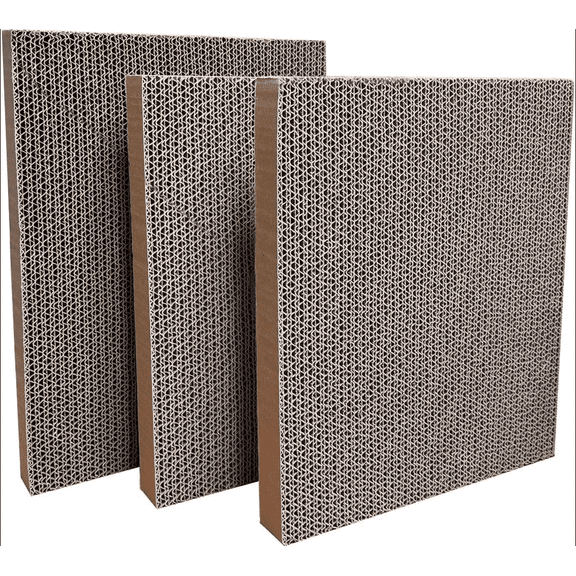 Orvlen Cat Scratching Pad, L Shaped, Vertical Cat Scratcher for Cats (3Pc Refills)